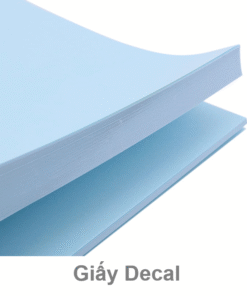 Giấy Decal In Ấn