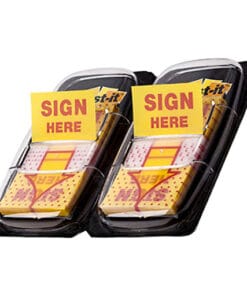 Giấy note trình ký Sign here