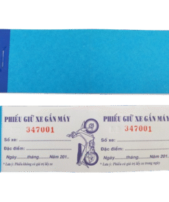 Phiếu Giữ Xe