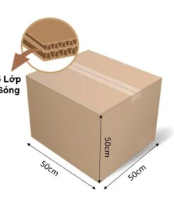Thùng Giấy Carton (50x50x50) - 5 lớp