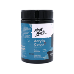 MONT MARTE - Màu Acrylic 300ml - Trắng / Đen