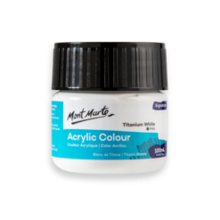 MONT MARTE - Màu Acrylic hủ 100ml - Trắng / Đen